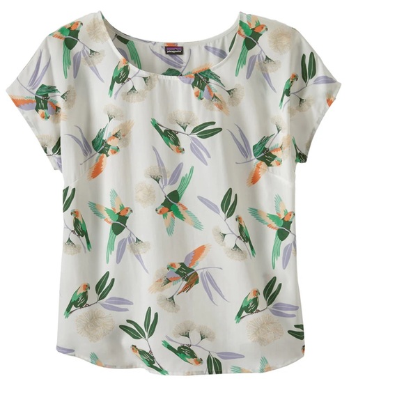 Patagonia Tops - Patagonia Women’s June Lake Top Birch White NWOT Size XL